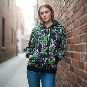 Rob Zombie graphic hoodie